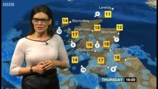 Judith Ralston BBC Scotland Weather 24615 [upl. by Camile]