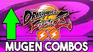 The Craziest SPARKING Combos of the NEW DBFZ PATCH [upl. by Eleets]