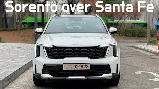 Why I chose 2025 Kia Sorento HEV Facelift Hybrid AWD over Hyundai Santa Fe [upl. by Violette]