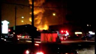 Toronto Propane Explosion Footage 2008 [upl. by Enylcaj300]