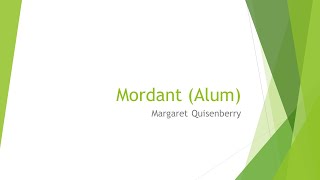 Eden Mordanting Plantbased Fabric Alum and Soda Ash [upl. by Einaffets567]