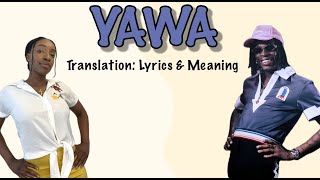 Fireboy DML  YAWA Afrobeats Translation Lyrics and Meaning [upl. by Ailhad]