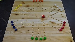 How to Make a Marble Game Board woodloggercom [upl. by Kemble]