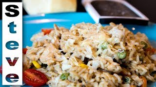 EASY CHICKEN RISOTTO  Student Meals [upl. by Alden]