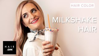 Milkshake Hair Color featuring LOreal Professional [upl. by Nauh877]