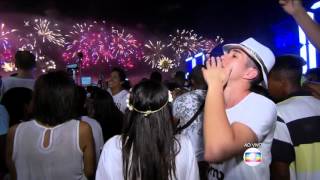 Réveillon 2016  Queima de fogos Copacabana HD 010116 [upl. by Kliment458]