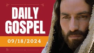 Daily Gospel  Wednesday September 18 2024  Luke 73135  Catholic Bible [upl. by Sacksen]