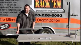 RA28 How to Install the FitzAll Ladder Rack by Rackem Mfg [upl. by Ahsaercal]