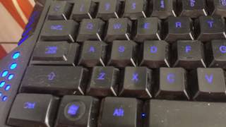 Como mudar a cor do LED do teclado [upl. by Maharg]