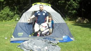 Coleman Sundome 6 Person Tent Review [upl. by Garvey]