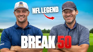 Can I Break 50 With Tony Romo From The Front Tees [upl. by Joannes]