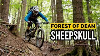 SHEEPSKULL DOWNHILL TRAIL AT THE FOREST OF DEAN [upl. by Jenne]