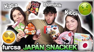 JAPÁN SNACKEK KÓSTOLÁSA ✨mochik kakis gumicukor ehető gyerekjáték✨ [upl. by Iras]