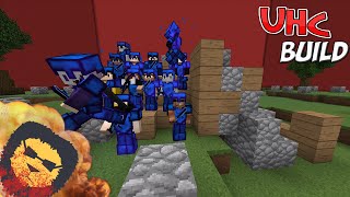 Build UHC Win sans Armure25Minecraft Clips PvP FR HD PvP Edit [upl. by Yenoh]