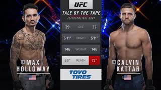 UFC 257 MAX HOLLOWAY vs CALVIN KATTAR hdmp4 [upl. by Aprilette]