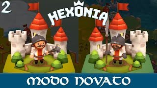 HEXONIA 2  DESBLOQUEAMOS EL MODO NOVATO  Gameplay español [upl. by Stine922]