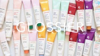 Glossier Balm Dotcom  Every Flavour Review and Giveaway [upl. by Paxon111]