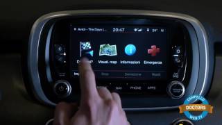 Fiat 500X  Guida allo uConnect radio Nav [upl. by Eseneg]