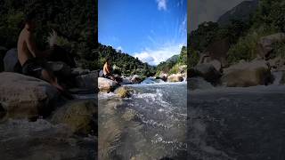 Khola lai pani ta man xa hola 🌊💚 munutales nkbabu ytshorts [upl. by Aisya956]