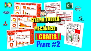 😱 Sistema taller mecánico Excel gratis😱 Configurando Sistema  parte 2✅ [upl. by Ledoux918]