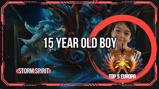 quotSATANIC  15 Year Old PRODIGY IS THE NEW HARD CARRY FOR TEAM SPIRITquot [upl. by Arukas483]