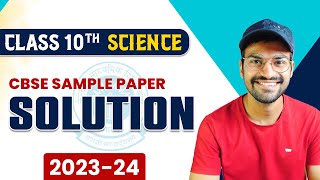 Class 10 Science Sample Paper Solution 202324  CBSE Sample Paper Class 10  Exphub class 9 and 10 [upl. by Warp244]