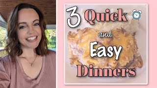 3 FAST amp EASY weeknight dinners Winner Dinners 171 [upl. by Yetti]