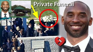 Vanessa Bryant Grieves About Kobe And Gigi Bryant Private Funeral in CALIFORNIA💔😭 [upl. by Anaderol]