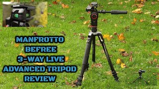 Manfrotto Befree 3Way Live Advanced Tripod Review [upl. by Caraviello835]