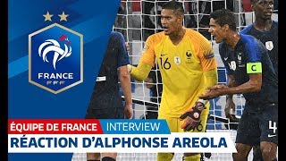 Equipe de France Alphonse Areola  quotUn moment exceptionnelquot I FFF 2018 [upl. by Noruq75]