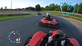 CRKC 2024 Race 1  Goodwood Kartways [upl. by Eellek]