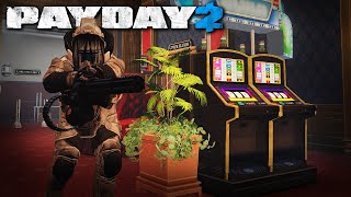 Golden Grin Casino with MINIGUN DOZERS PAYDAY 2 Heavy Security Mod [upl. by Tarfe]