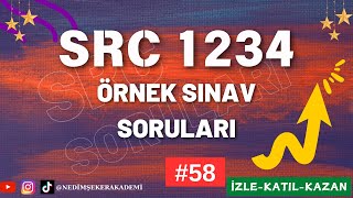 SRC1 SRC2 SRC3 SRC4 quotCANLI YAYINquot ÖRNEK SINAV SORULARI 2024 58 [upl. by Andrien]