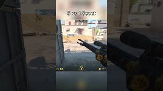 5 vs 1 SCOUT 5 kill cs2 csgo counterstrike csgofaceit gaming counterstrike2 [upl. by Blackwell]