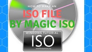 How to Create windows iso file using magic iso maker [upl. by Genvieve51]