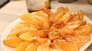 Recette Orange à la cannelle  Salade de fruit CHRONO [upl. by Medea20]