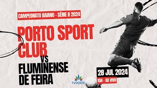 PORTO SPORT CLUB X FLUMINENSE DE FEIRA  Campeonato Baiano 2ª Divisão [upl. by Av]