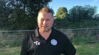 Keith Whatling shares disappointment after a quotflatquot away defeat to Fawley [upl. by Nesnej]