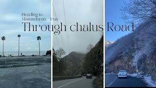 A road trip to Mazandaran through Chalus road  جاده چالوس [upl. by Samaria]