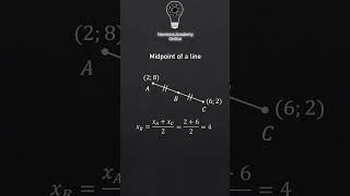 How To Calculate Midpoint Of a Line [upl. by Nylednarb]