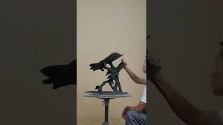 换盆 bonsai handbuildingpottery bambooplant bonsaitree ceramicsculpture diy bonsaipot clay [upl. by Genisia]