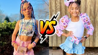 Khalani Simon VS Brooklyn Skye Transformations 🌟 From Baby To 2024 [upl. by Ynavoeg655]