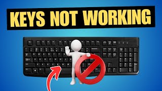 FIX Some Keys Not Working on Laptop Keyboard Windows 11 [upl. by Nnyledam]