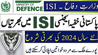 Latest MOD Ministry of Defence Jobs ISI 2024 [upl. by Haret535]