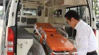 Ambulance HIACE RHD VAN with Basic Medical Equipments [upl. by Nnayrrehs510]