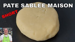 recette facile de pate sablée maison [upl. by Ahsaf]