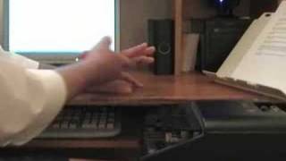 Basic Hand Posture on the Steno Machine [upl. by Magena629]