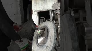 Scrap Tyres Cutting And Recycling [upl. by Onifled]