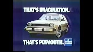 79 Plymouth Champ Commercial 1978 [upl. by Glover]