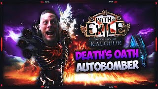 PATH OF EXILE  325 – DEATH’S OATH AUTOBOMBER – GHOSTED DECAY TECH – BUILD GUIDE [upl. by Annovad44]